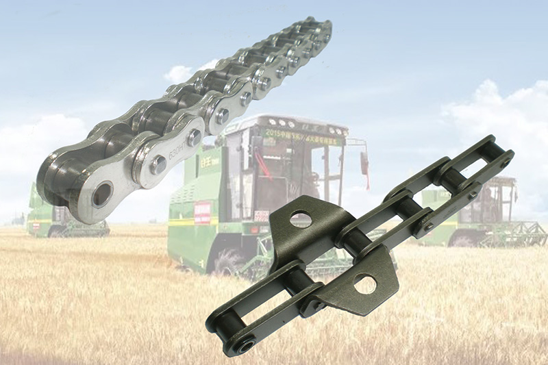 High strength agricultural machinery chains